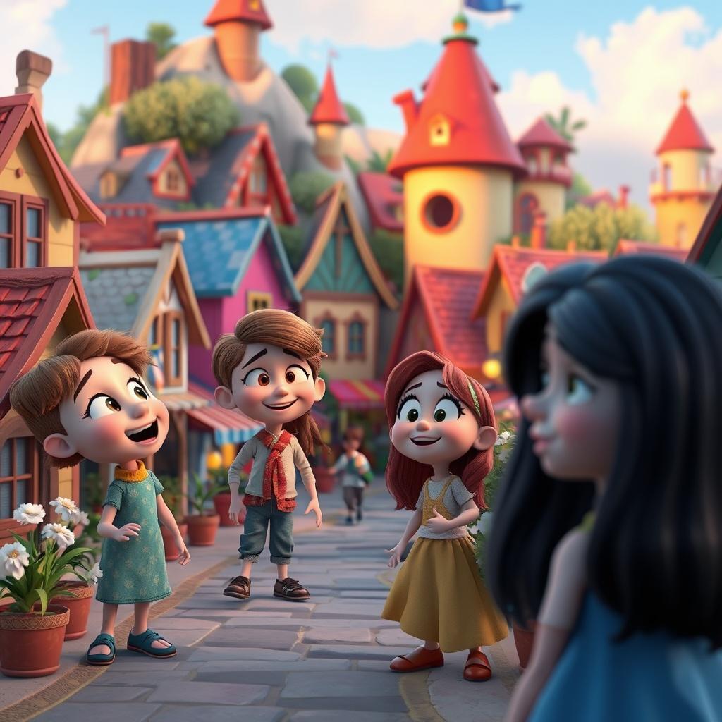 The Colorful Emotions of Sunny Town