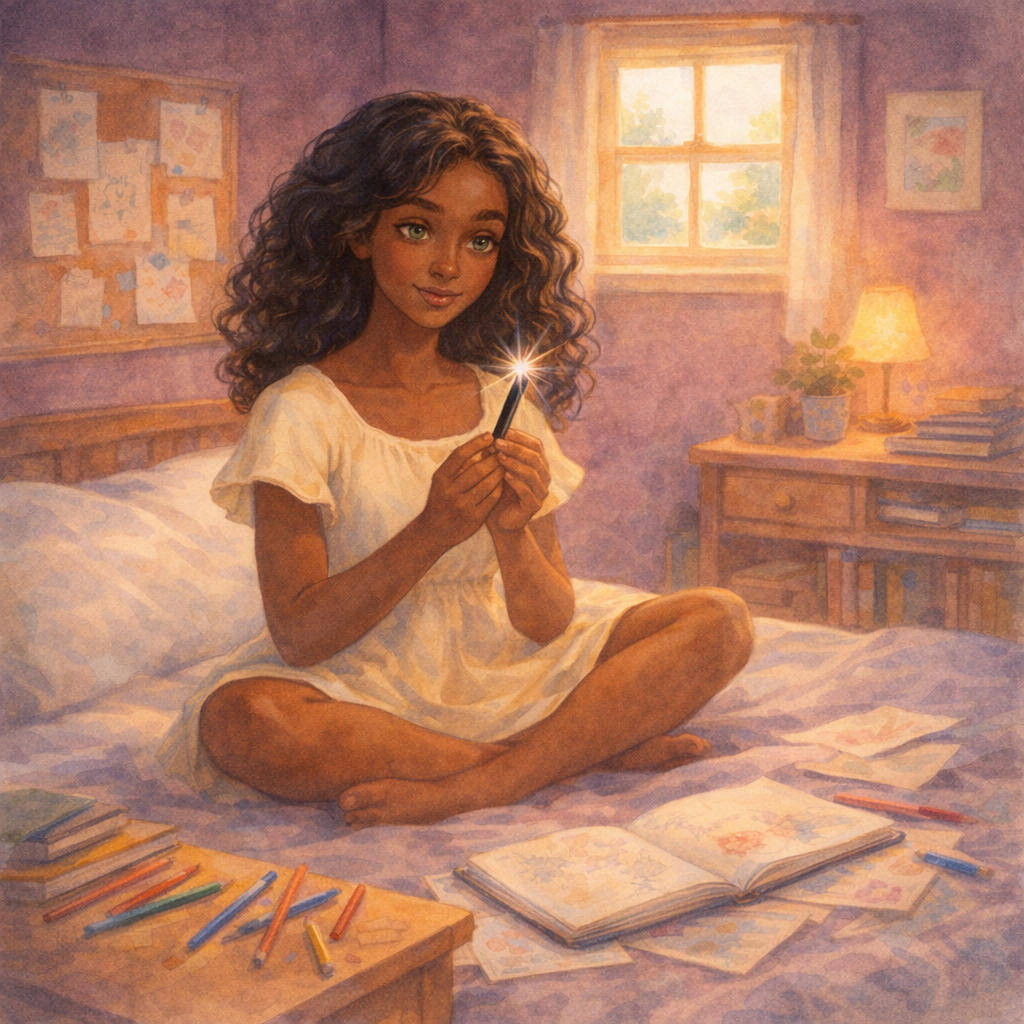 Black Diamond and the Magic Pencil