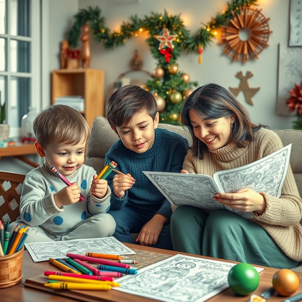 The Colorful Christmas Tale