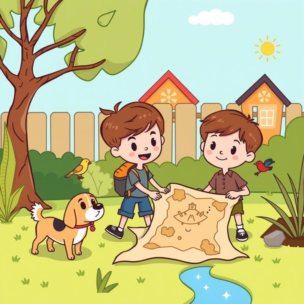 The Siblings' Treasure Hunt