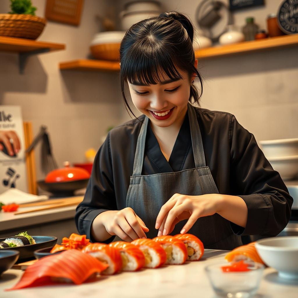 Sushi Magic in FujiFilm Tones