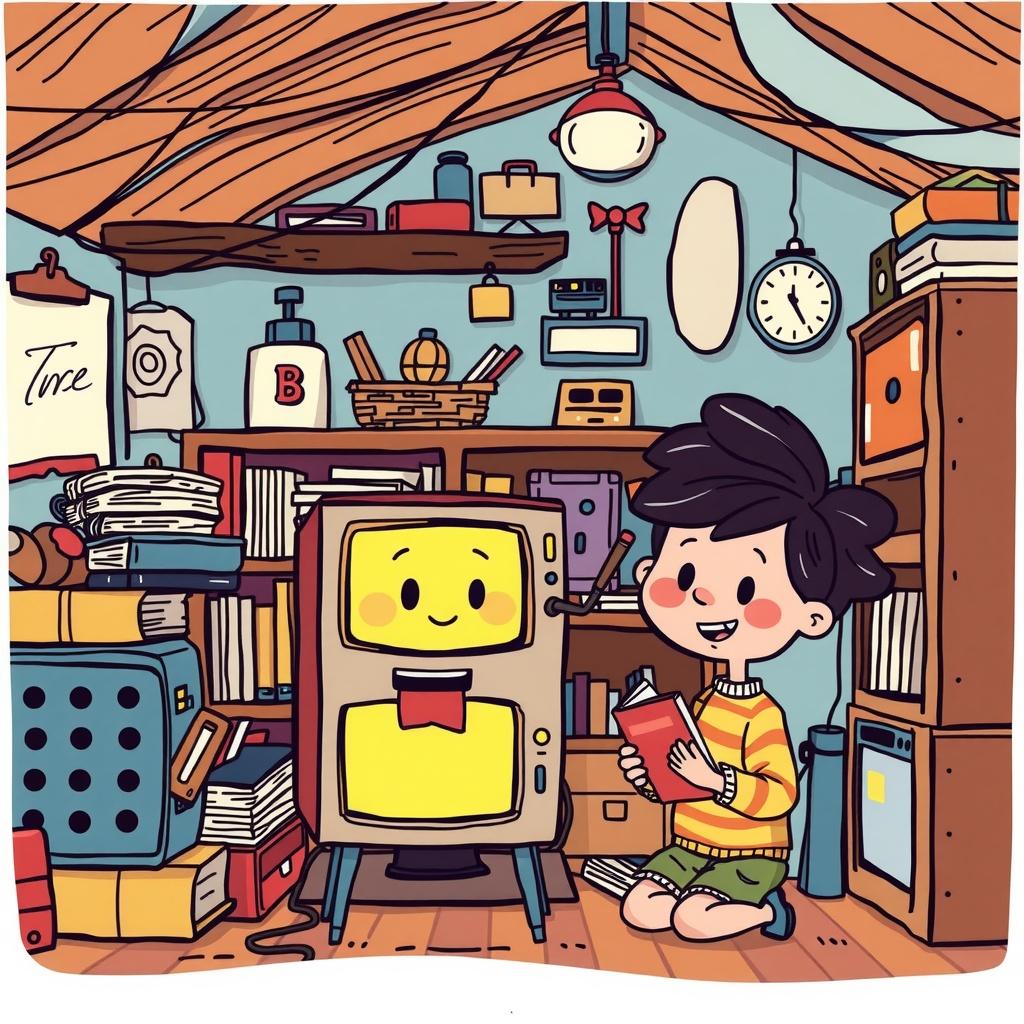 The Curious Child and the Talking Computer