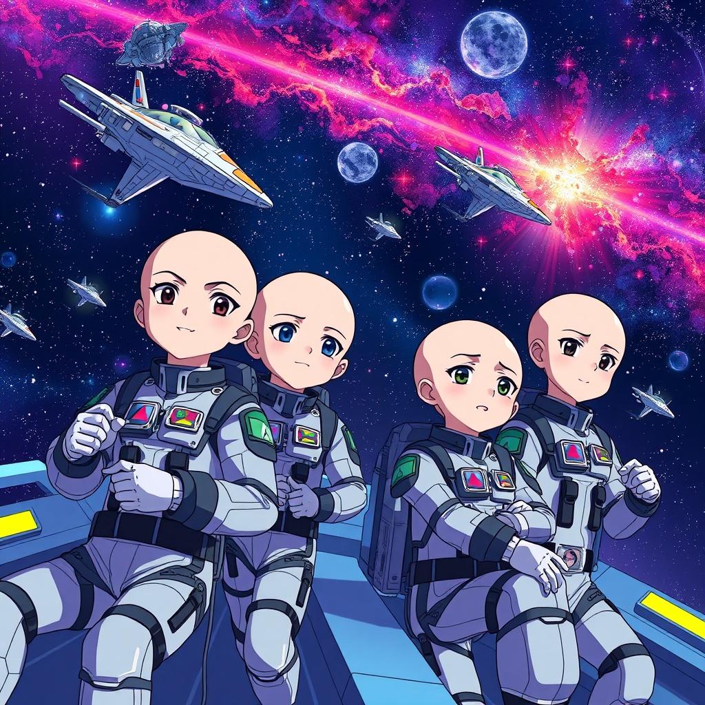 The Bald Siblings' Odyssey