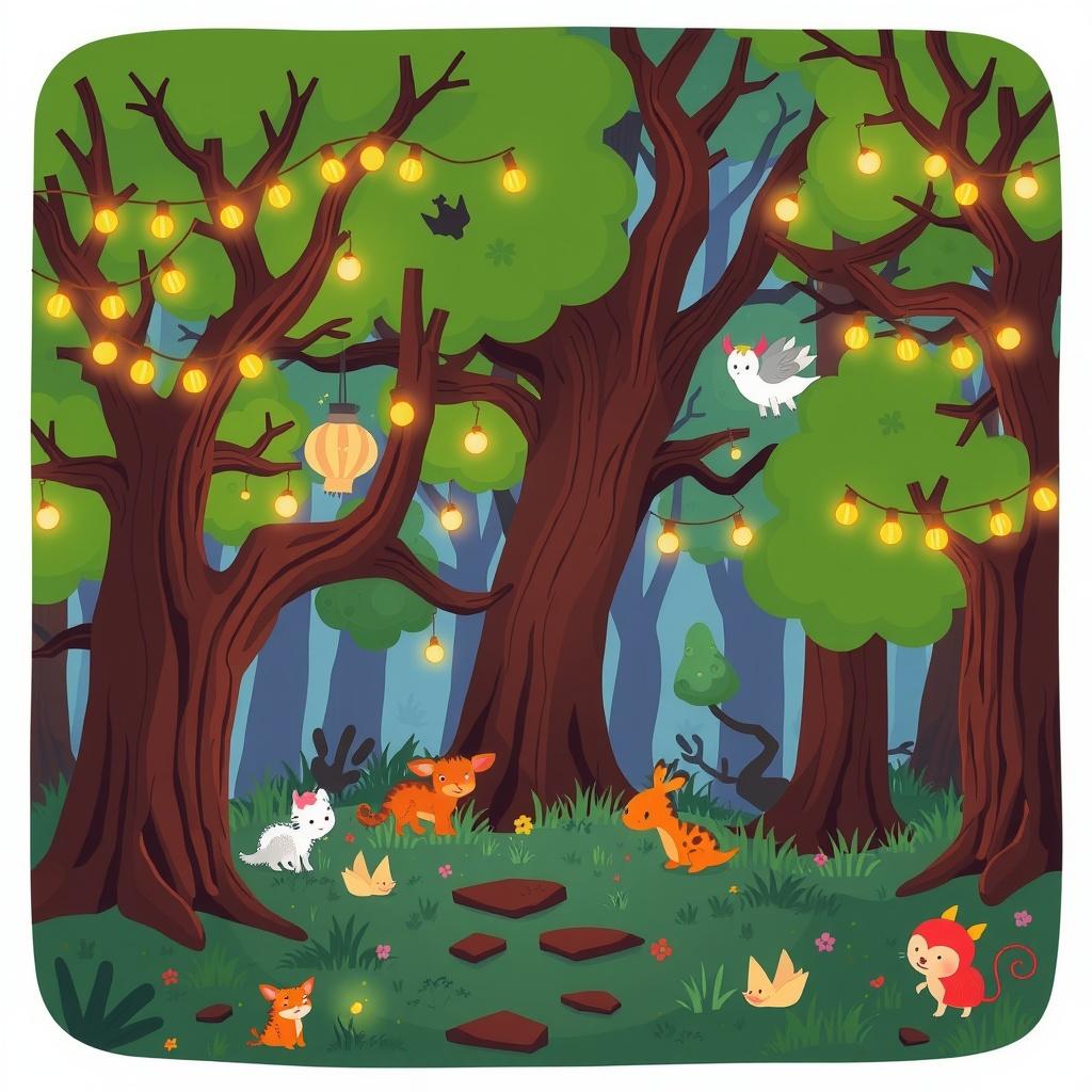The Magic Old Oak Forest