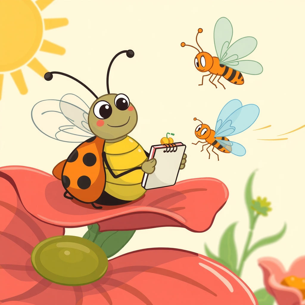 Pip’s Playful Bug Pranks: Series 2 – A Sunny Idea