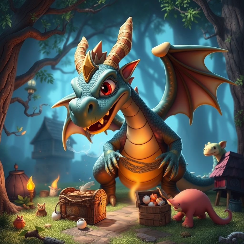 The Dilemma of Dazzle the Dragon
