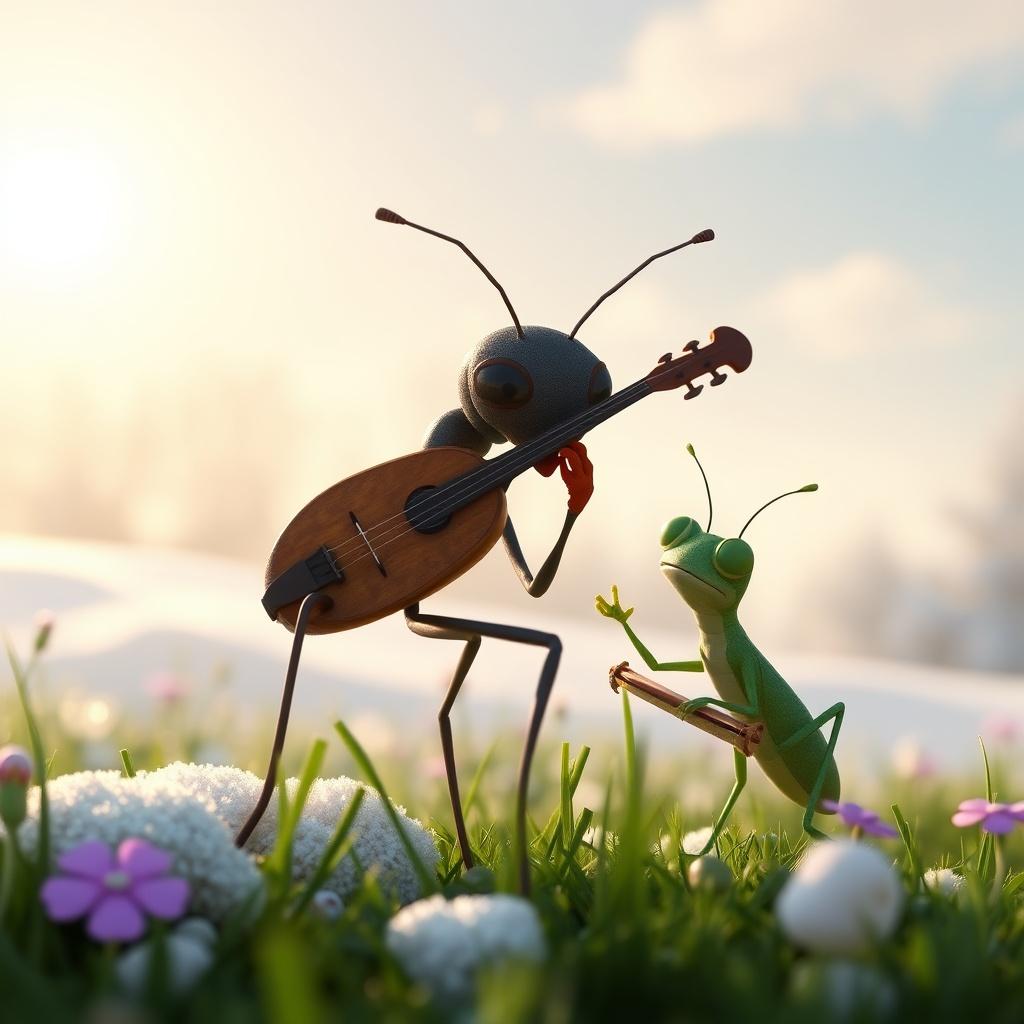 The Tale of the Ant and the Grasshopper