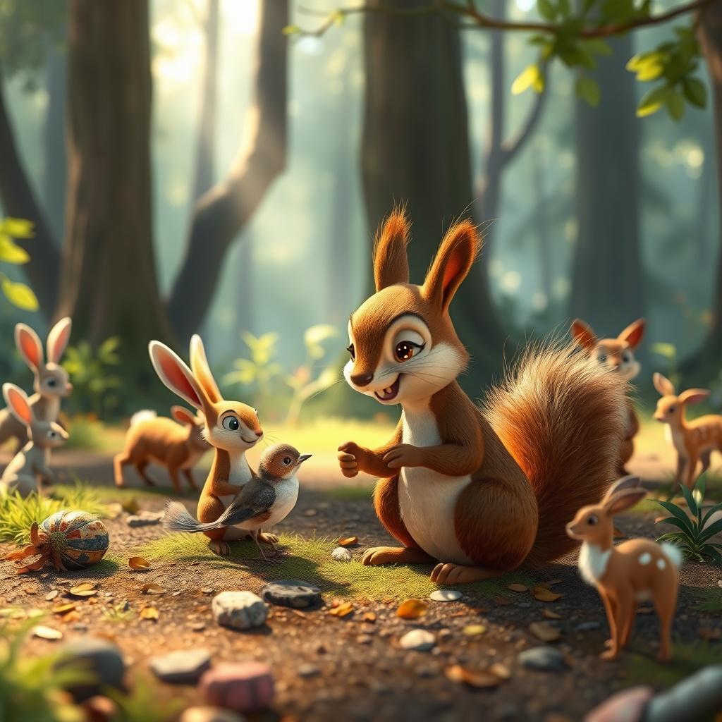 The Kindness of Sammy the Squirrel