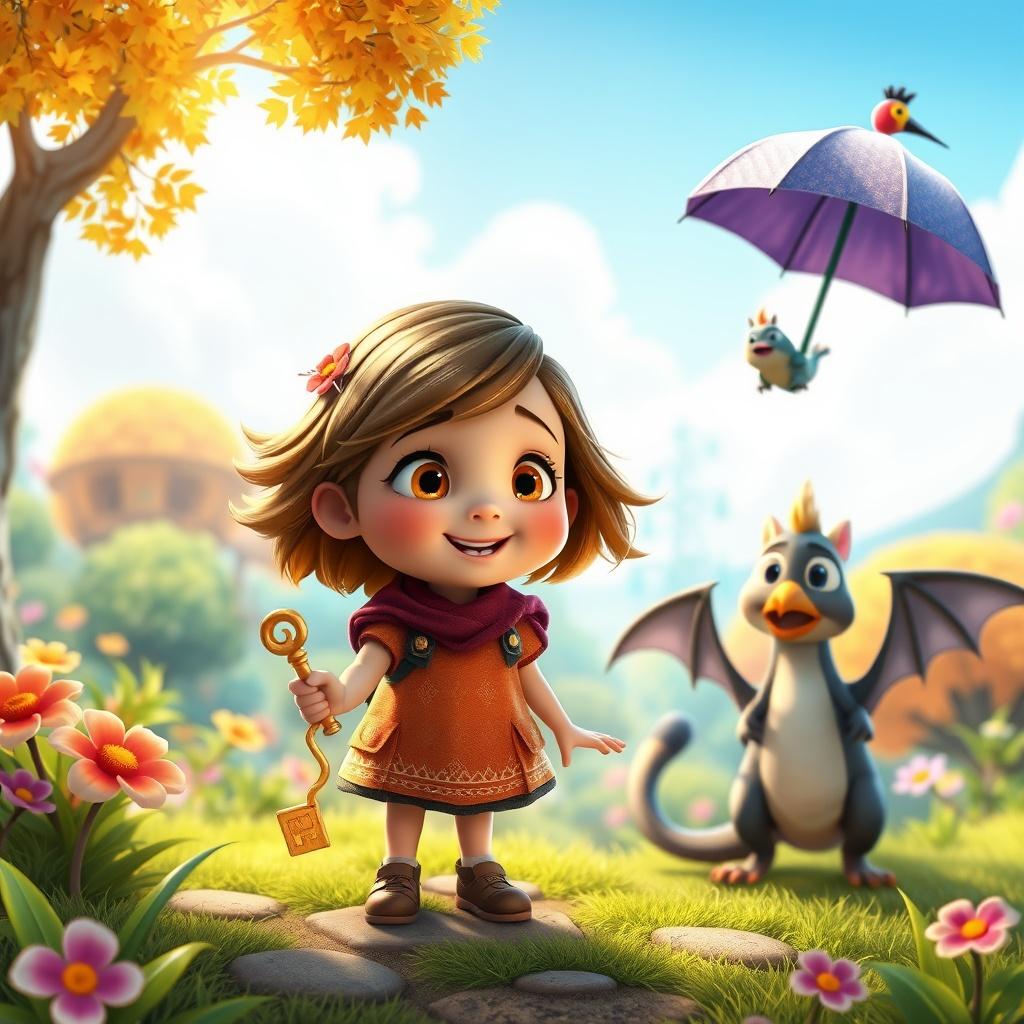 Franny and the Mysterious Key to the Land of Imagination