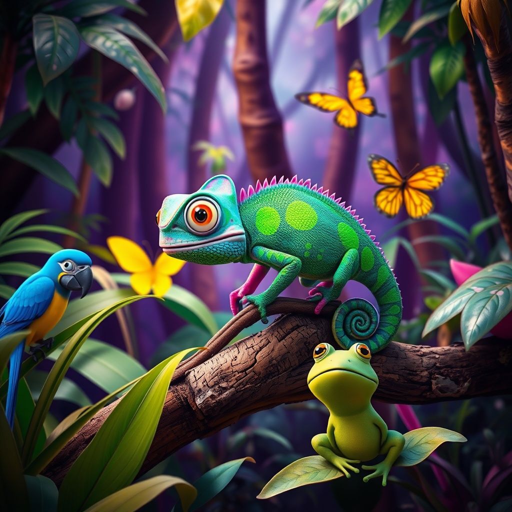 The Colors of the Jungle | Story.com