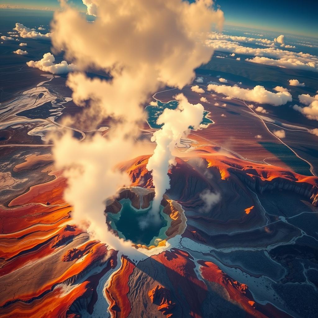 Delta Airlines Geyser Basin