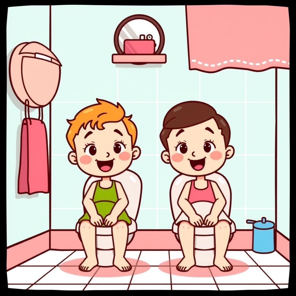 The Adventures of Potty Training Twins
