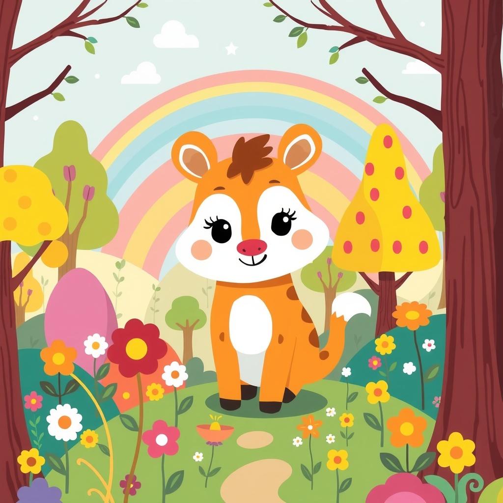 Whiskers and the Magical Forest Adventure