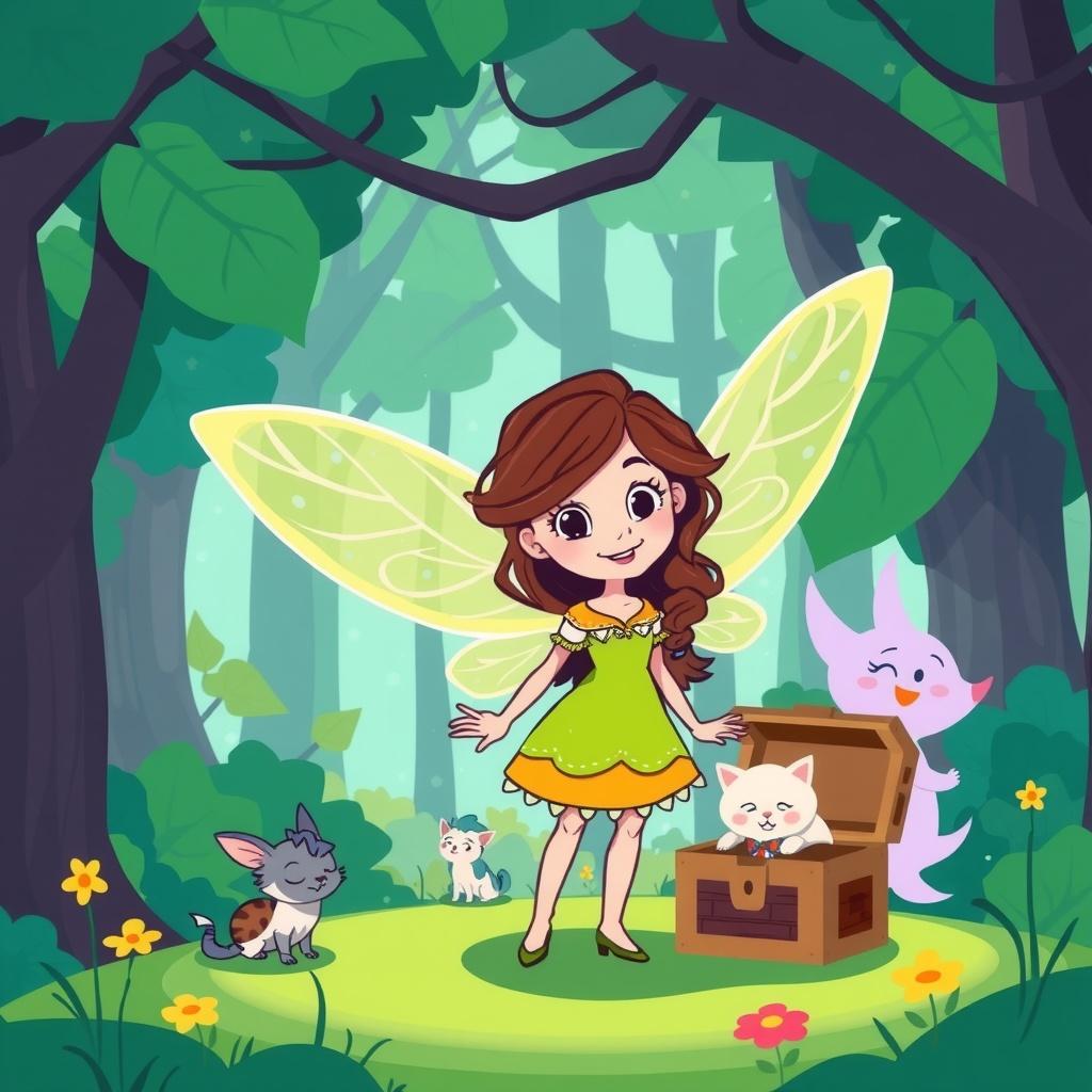 La Aventura de Lyra en el Bosque de Luminaria cover image