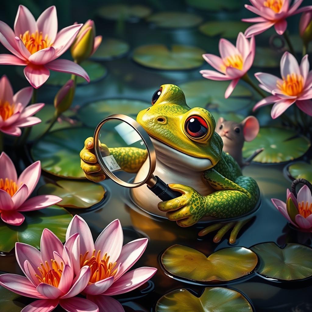 The Case of the Missing Golden Lilies