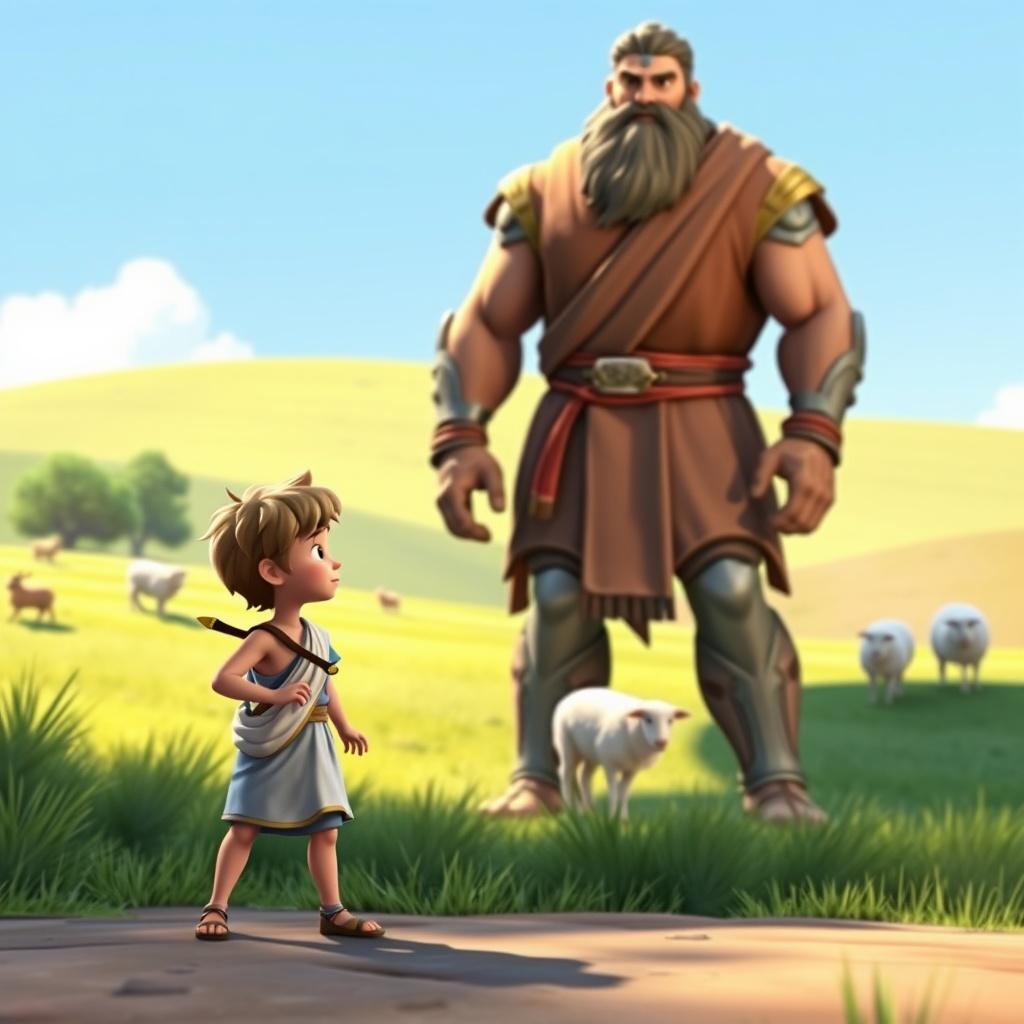 David and Goliath: A Rhyming Bedtime Story
