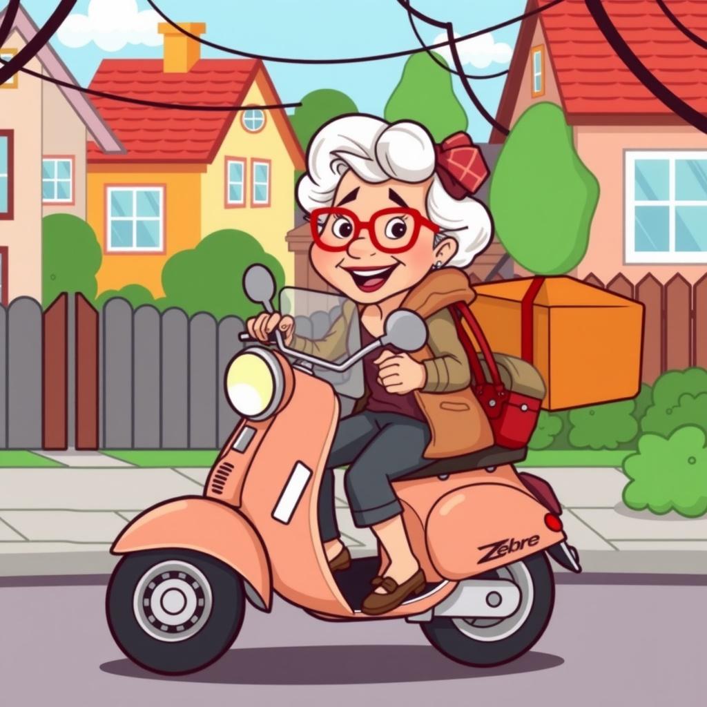 The Scooter Sleuth of Maple Lane