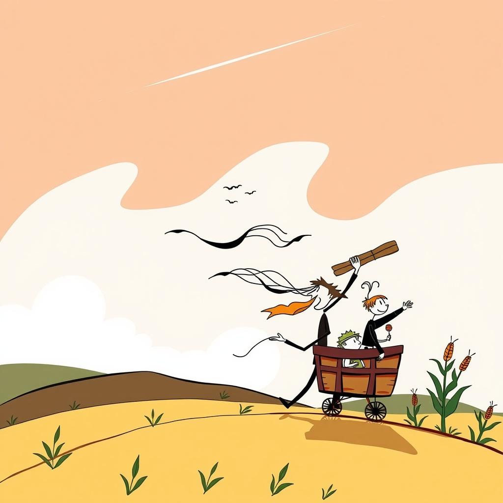 The Stickman Family's Adventure
