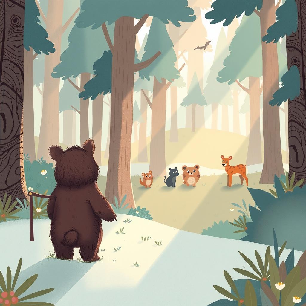 The Brave Bear's Journey