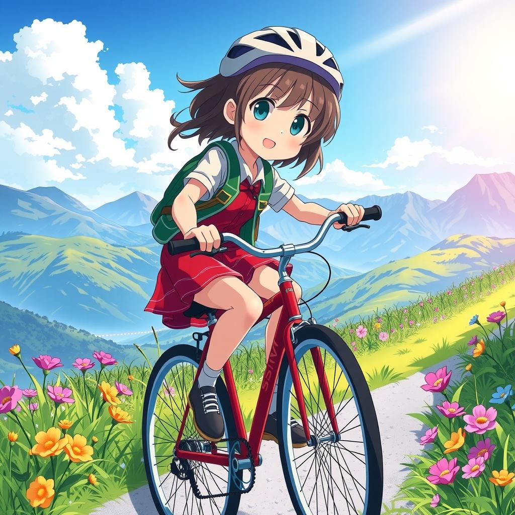 The Girl and Her Bicycle