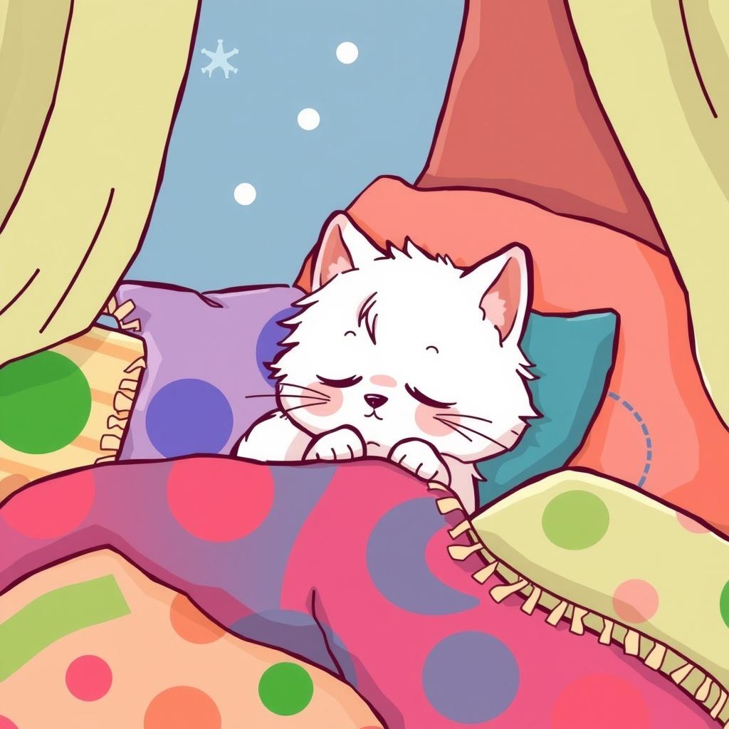 The Very Sleepy Kitten