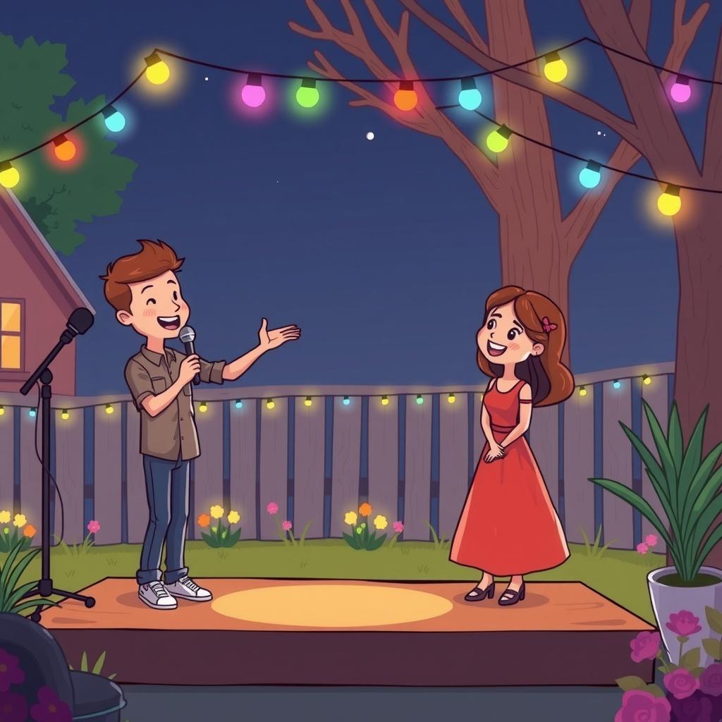 The Backyard Concert Romance
