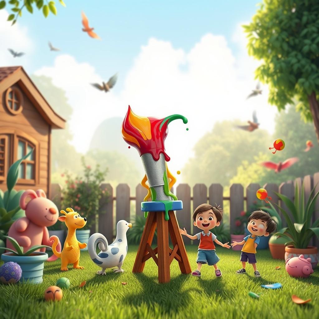 The Magic Paintbrush Adventure