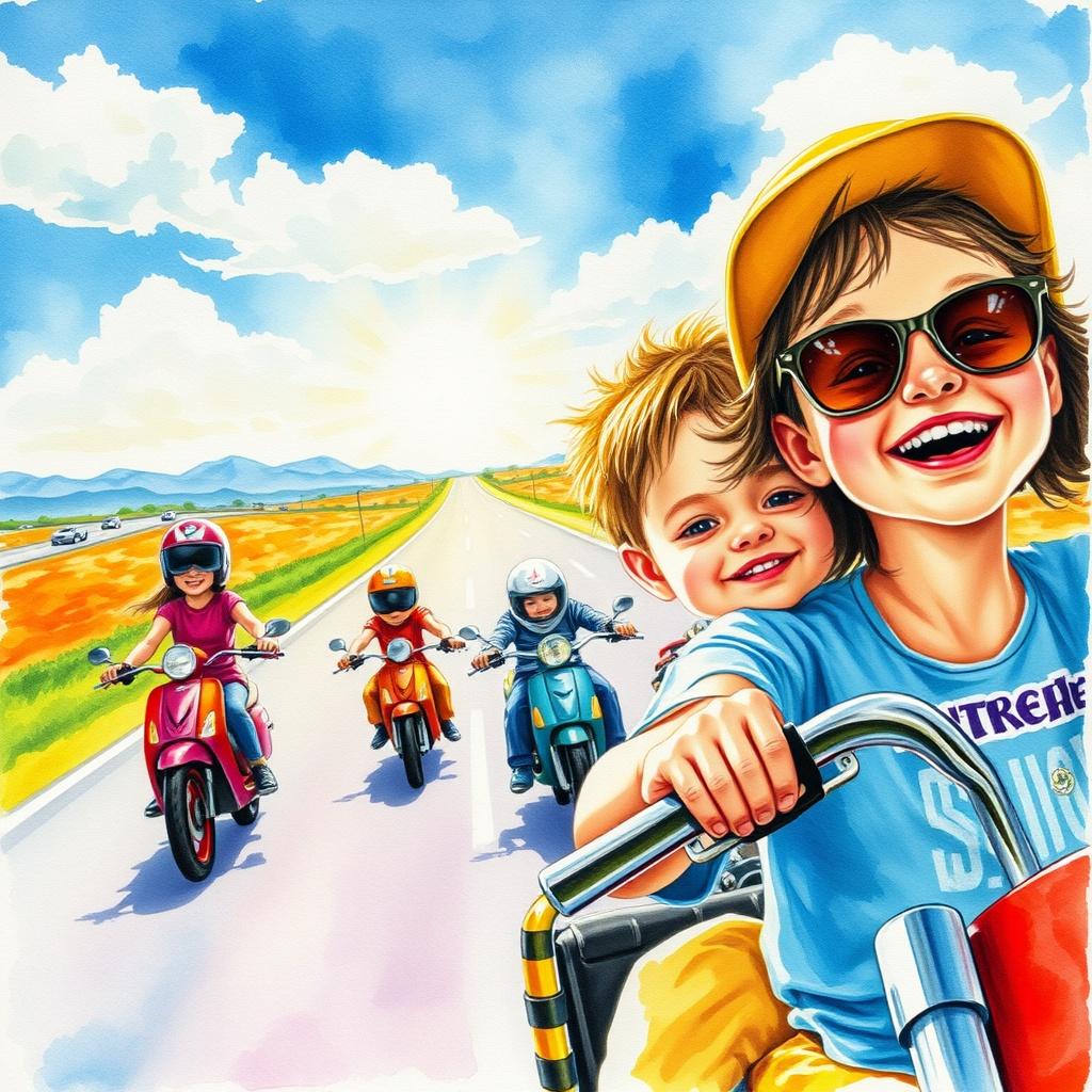 Daisy and Danny's Colorful Journey
