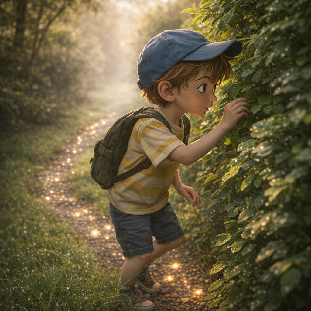 Benny and the Magical Number Garden