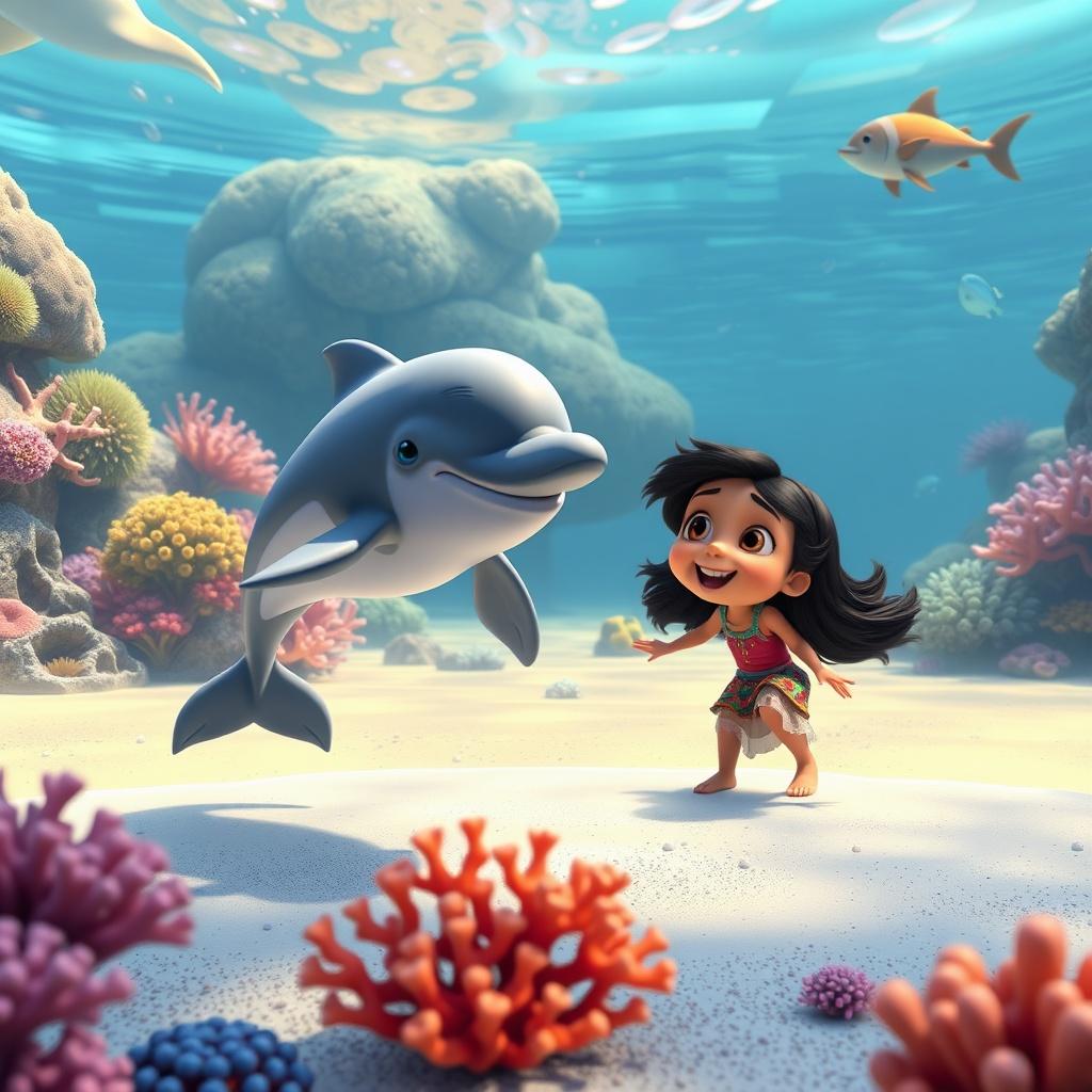 The Tale of Dalia and the Ocean