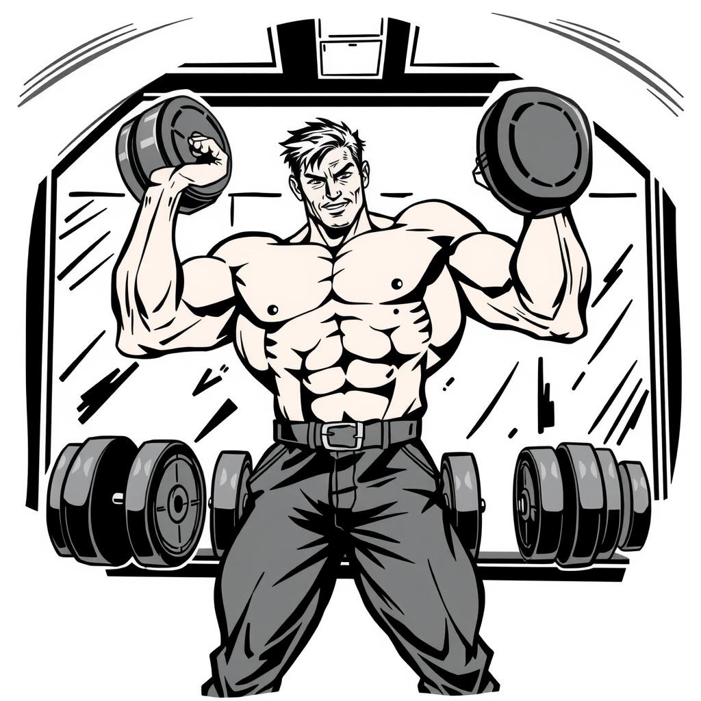 The Man with the Biggest Muscles
