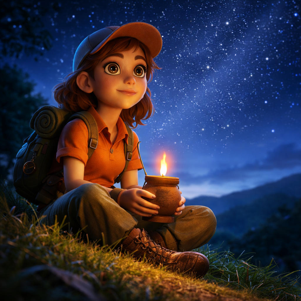 The Brave Little Lamp