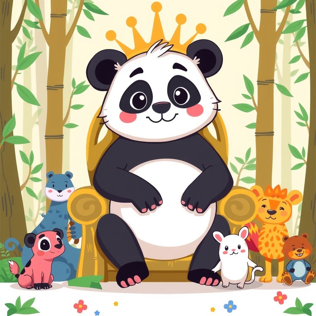 Panda King and His Kingdom