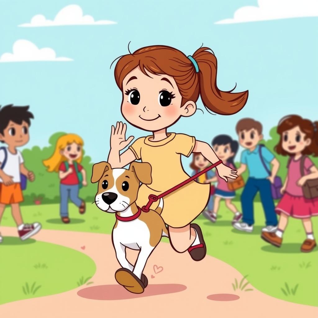 Mia and Lightening's Adventure