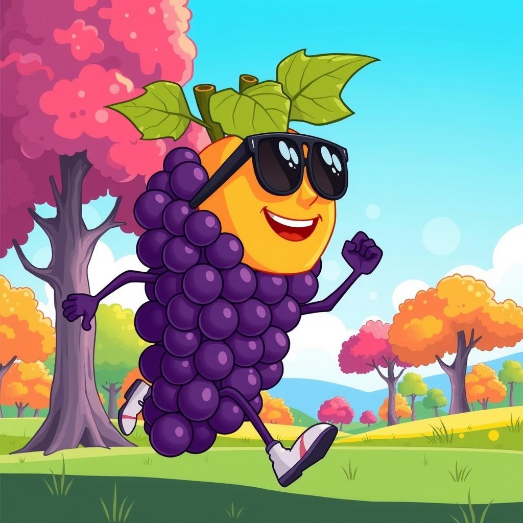 The Great Grape Escape: A Hilarious Adventure in Fruitville!