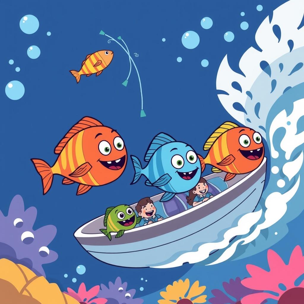 The Schooling Five and the Lifeboat