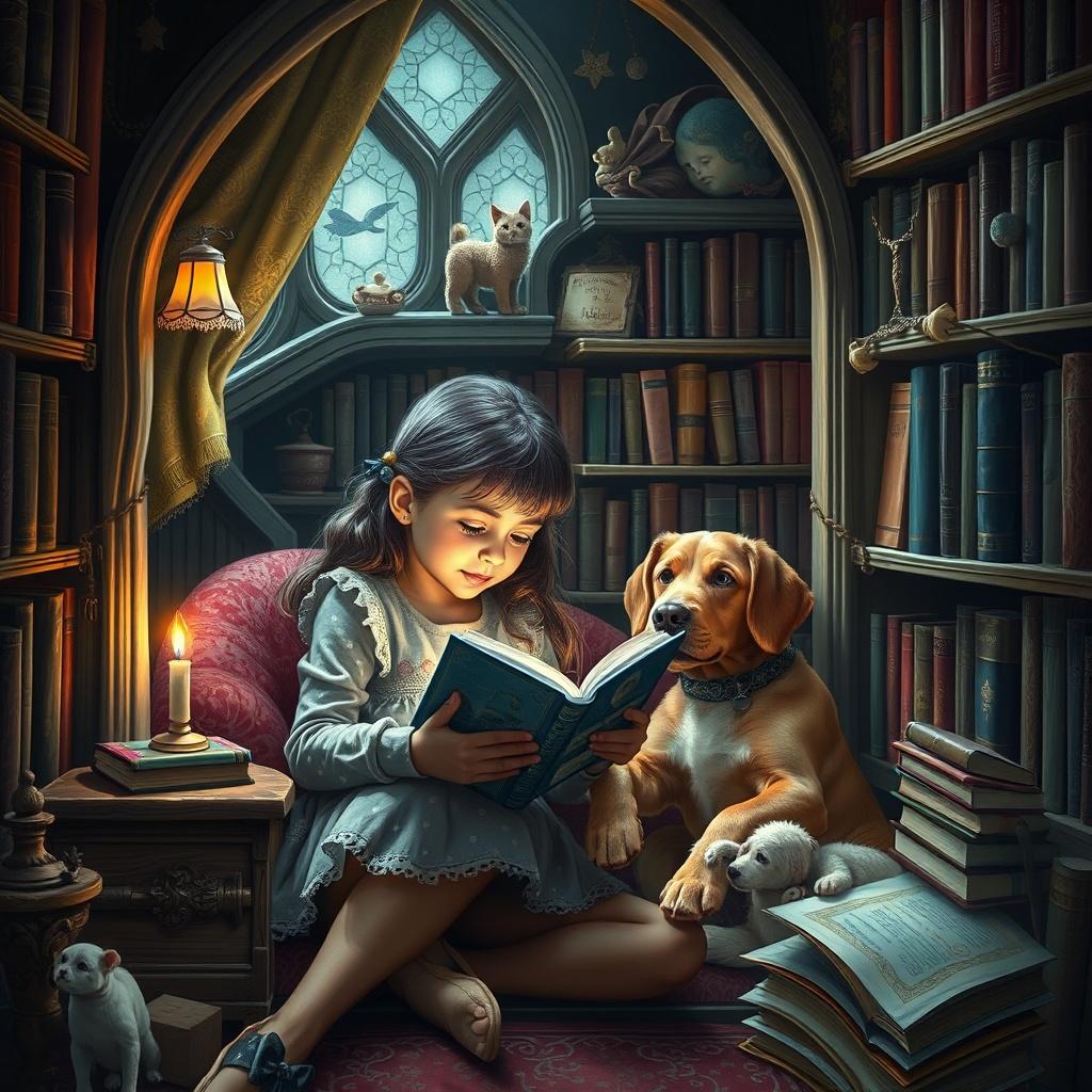 Lilly and Biscuit's Reading Adventure