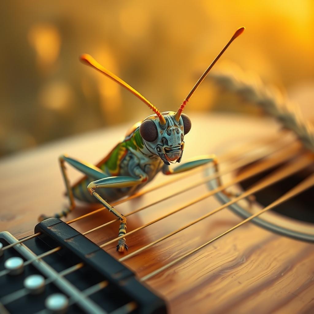 The Grasshopper's Serenade