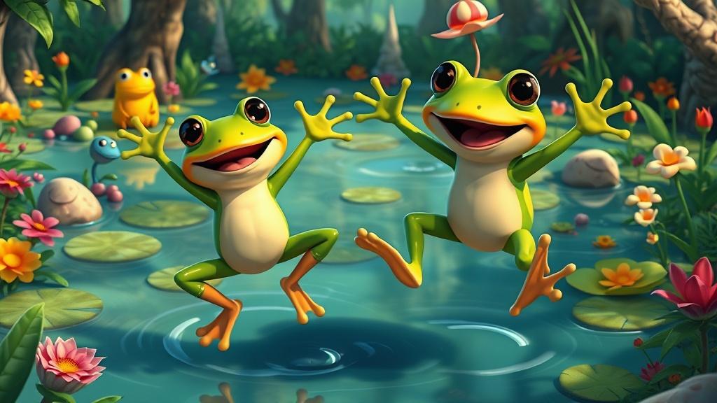 The Frogs' Dance Adventure
