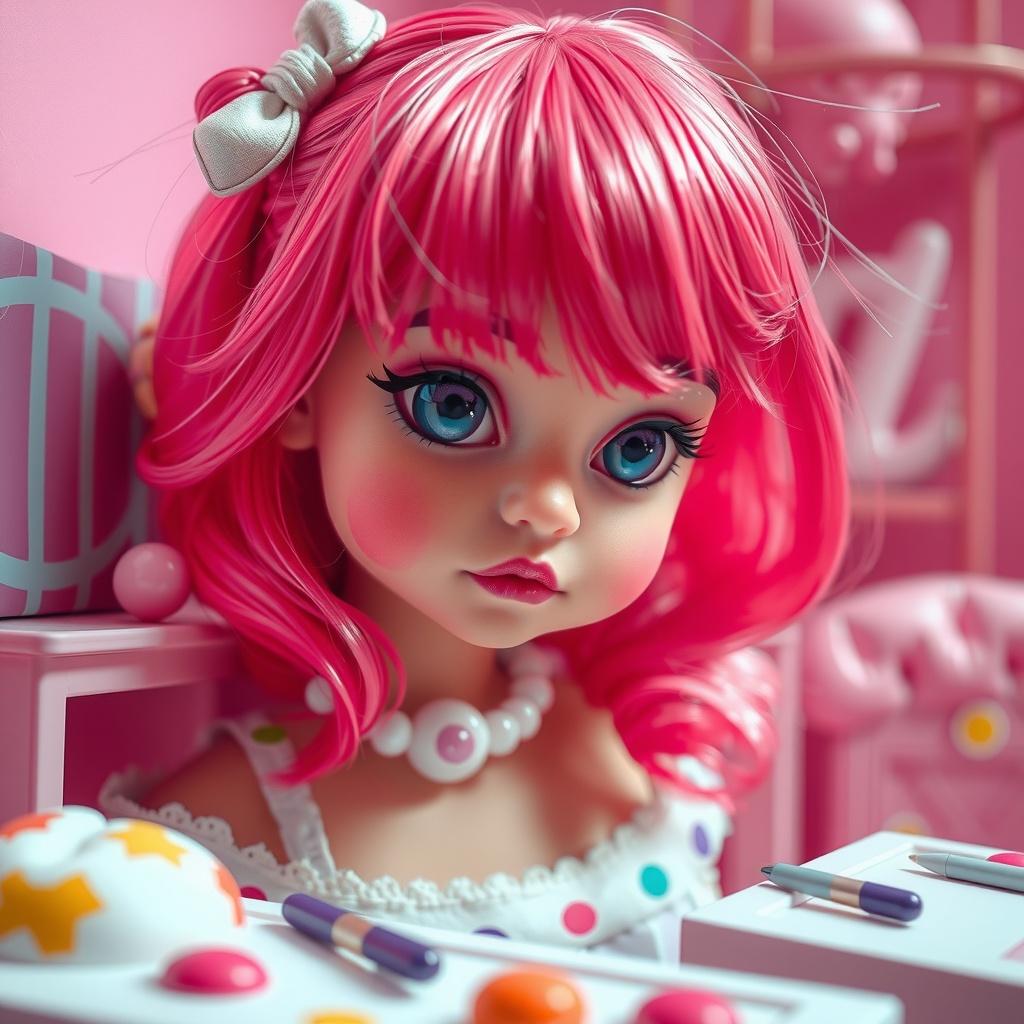 The Saxxy Girl in the Pink Room