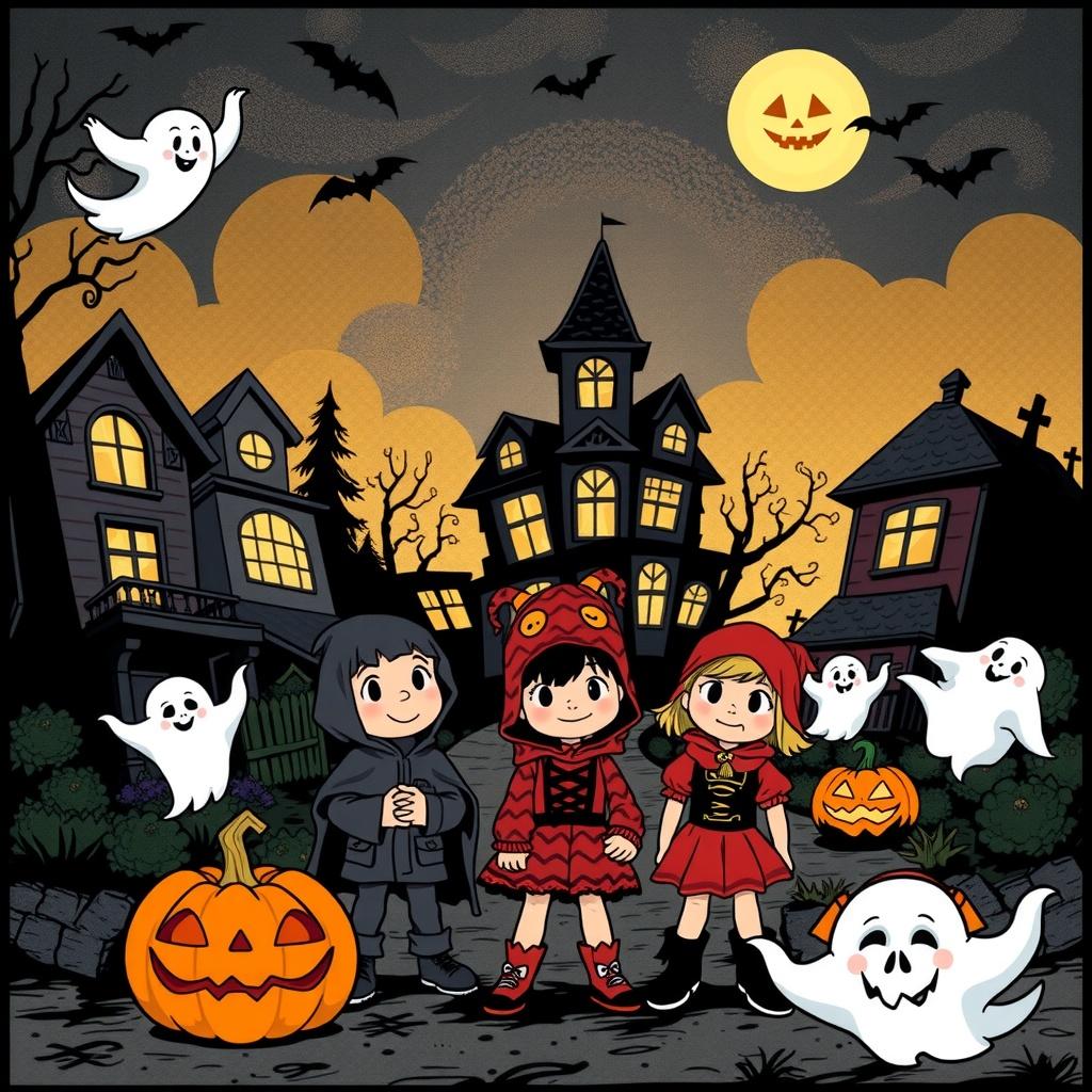 Halloween Night: The Haunted Coloring Book
