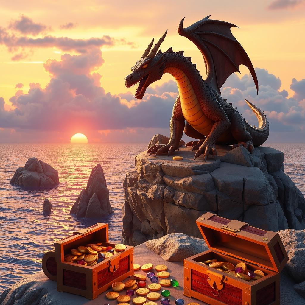 The Dragon and the Hidden Treasure of the Seas