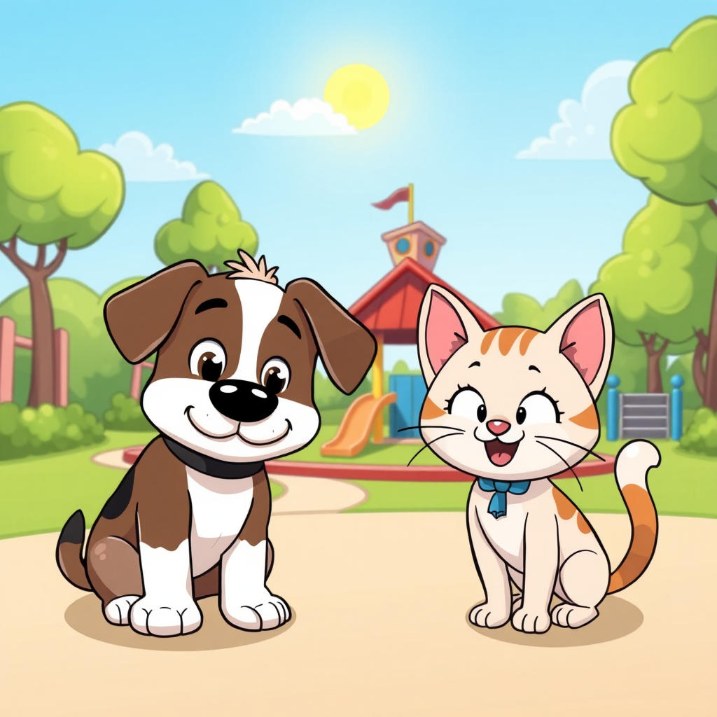 The First Day at Paws Academy