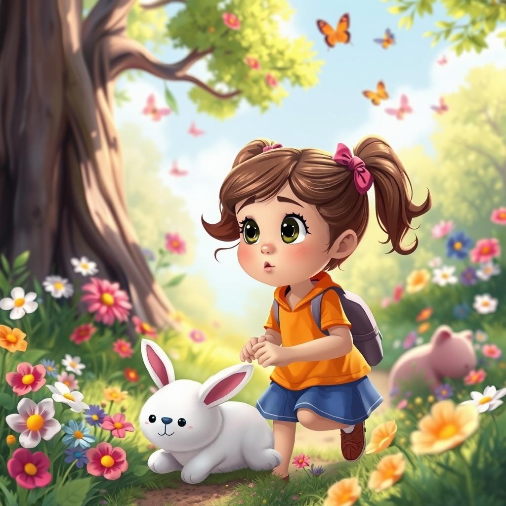 The Adventure of Lila and Mr. Fluff