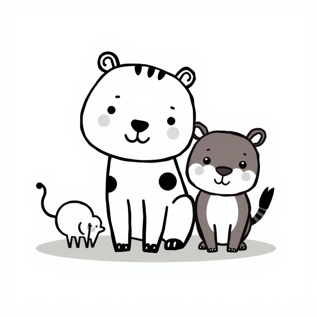 Illustrazioni di Animali per Bambini