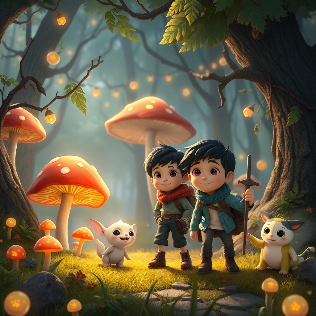 The Enchanted Whispering Woods
