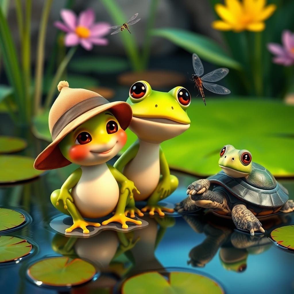 The Enchanted Pond Adventure