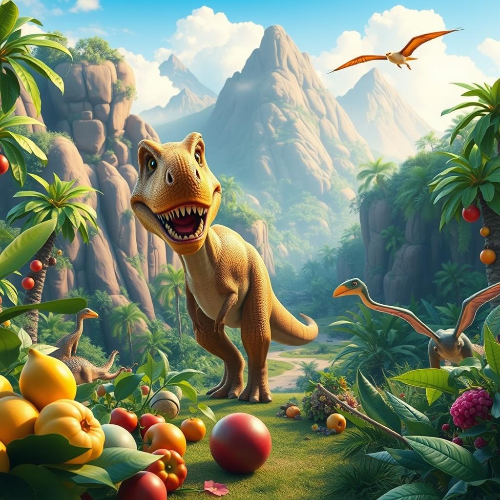 The Vegetarian T. Rex Adventure