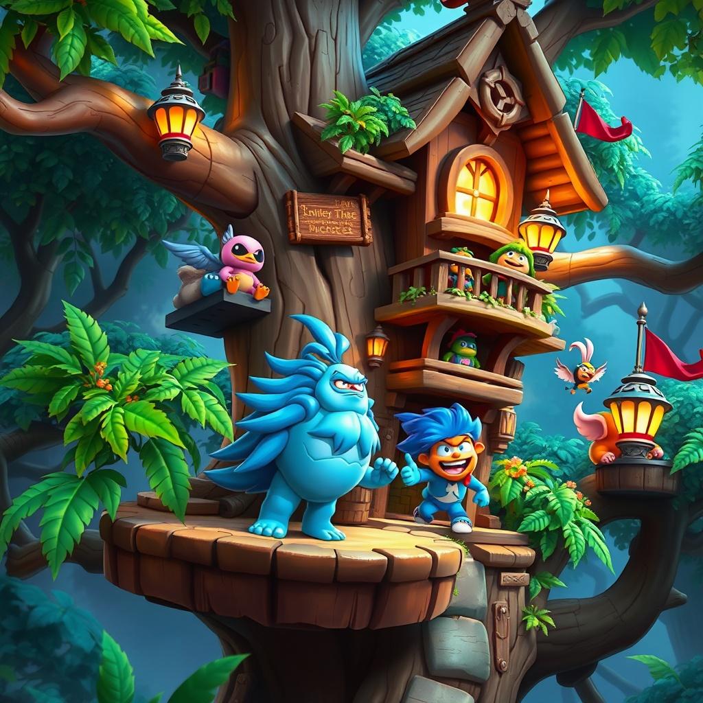 An Average Day in the Treehouse