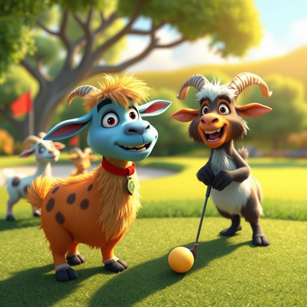 Goats on the Green